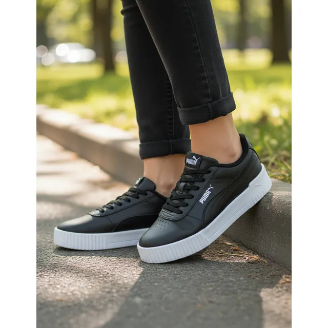 Tênis Casual Feminino Carina Lux Com Sola De Borracha Puma