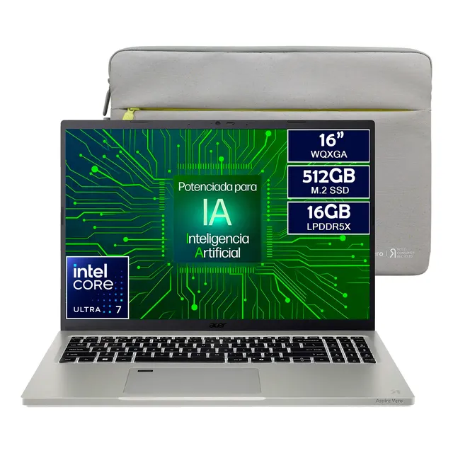 Laptop Acer Av16 Intel Ultra 7 155u 512gb 16gb Ram No Corei7