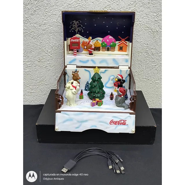 El Tesoro De La Navidad Coca Cola Cofre Con Detalle