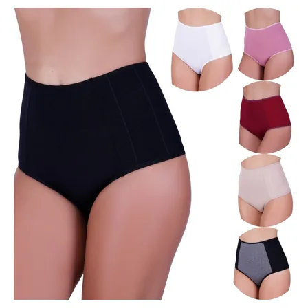 3 Calcinha Pos Parto Segura Barriga Lingerie Especial Luxo