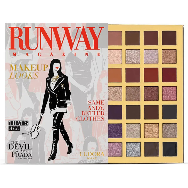 EDIÇÃO LIMITADA O DIABO VESTE PRADA! Eudora Make O Diabo Veste Prada Palette De Sombras Runway Ma Runway Magazine - 35 Cores EDIÇÃO LIMITADA O DIABO VESTE PRADA! Eudora Make O Diabo Veste Prada Palette De Sombras Runway Ma Runway Magazine - 35 Cores