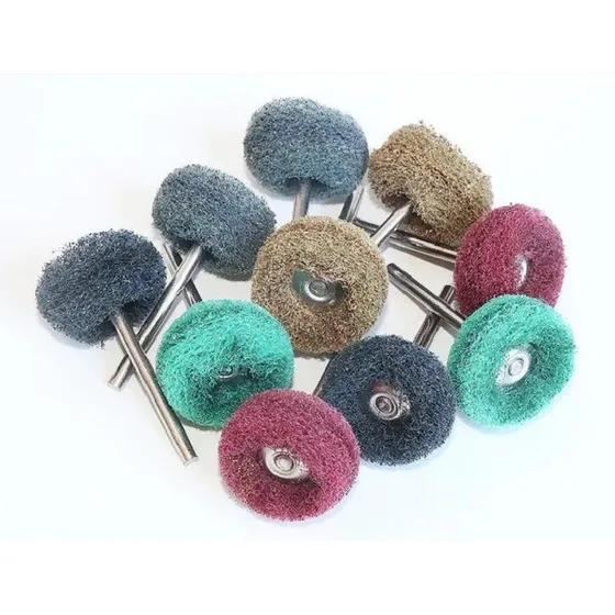 Kit 10 Discos Abrasivos Pulir Lijar Limpiar De 25mm Dremel 