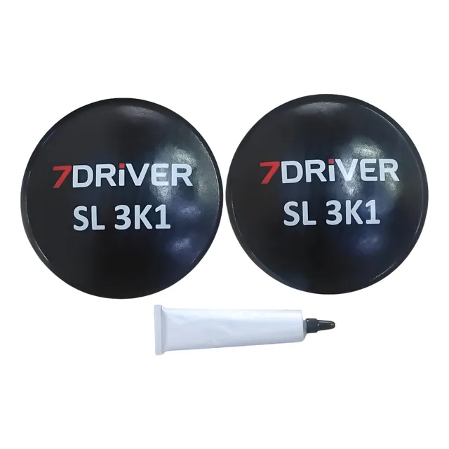 Kit 2 Calota Protetor 7driver  Sl 3k1 160mm +cola