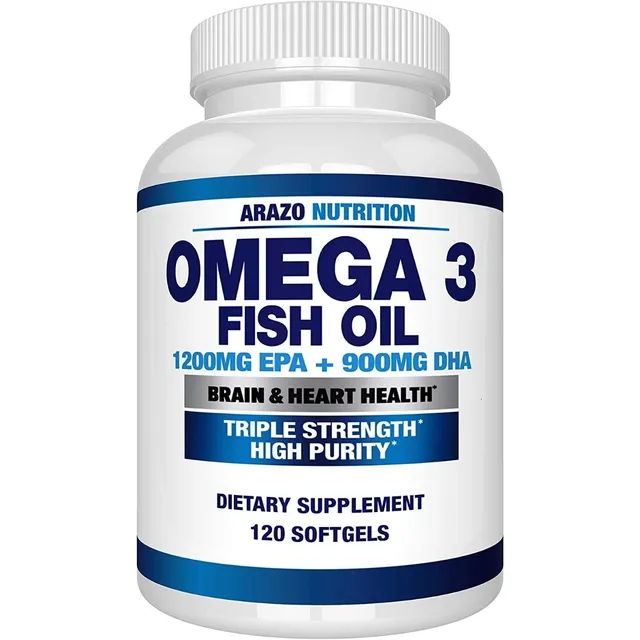 Suplemento Omega 3 4080mg + Epa 1200mg + Dha 900mg Envio Hoy