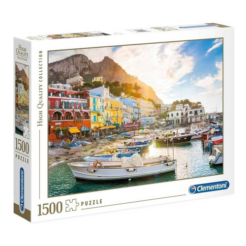 Rompecabezas Clementoni High Quality Collection Capri 31678 de 1500 piezas