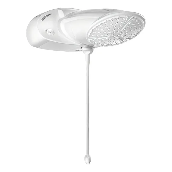 Chuveiro elétrico de parede Lorenzetti Top Jet Turbo Eletrônica branco 7.5kW 220V
