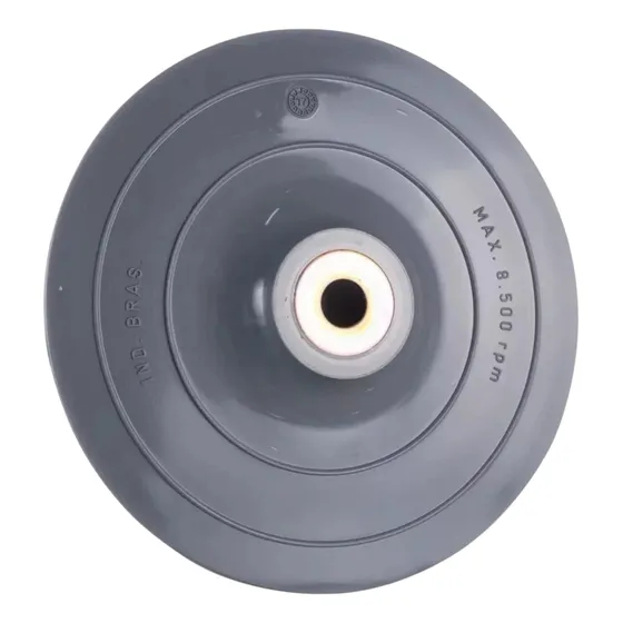 Prato Suporte Para Lixa 180mm 7 Polegadas Rígido Com Velcro