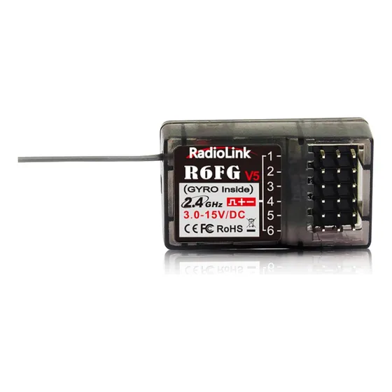 Receptor Rc De 6 Canales De 2.4 Ghz, Radiolink R6fg