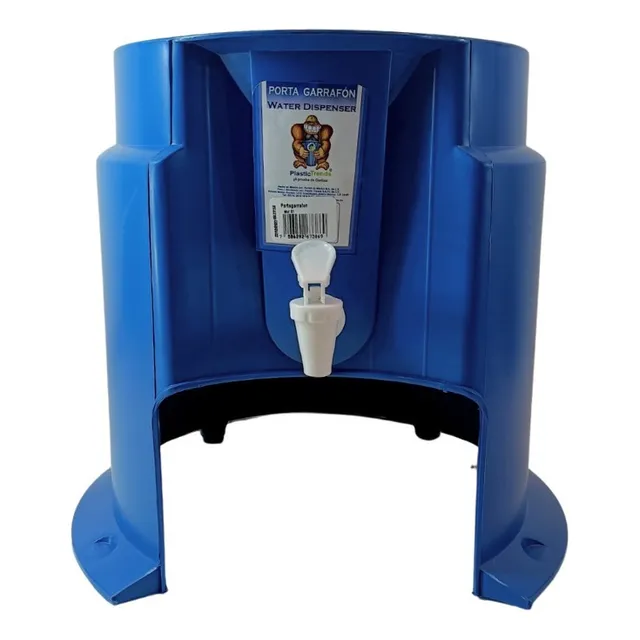 Portagarrafón Dispensador Base Garrafón De Plástico P/ Agua Color Azul