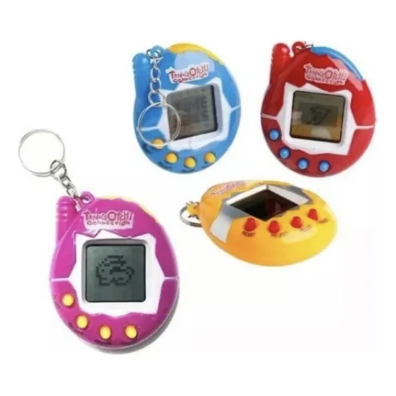 Mascota Virtual Tamagotchi  Tipo Llavero Retro Colores
