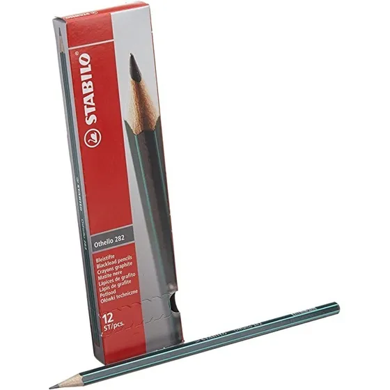 Lapices De Dibujo Stabilo C/12pz Graduación A Escoger