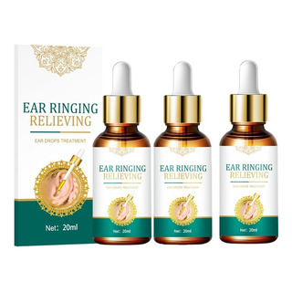 Gotas Para Aliviar El Zumbido De Oídos, 20 Ml, 3 Piezas Gotas Para Aliviar El Zumbido De Oídos, 20 Ml, 3 Piezas