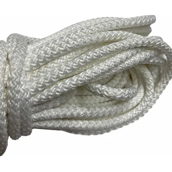 Soga Algodon 30mts 8mm Cuerda Uso Rudo Lazo Para Amarre
