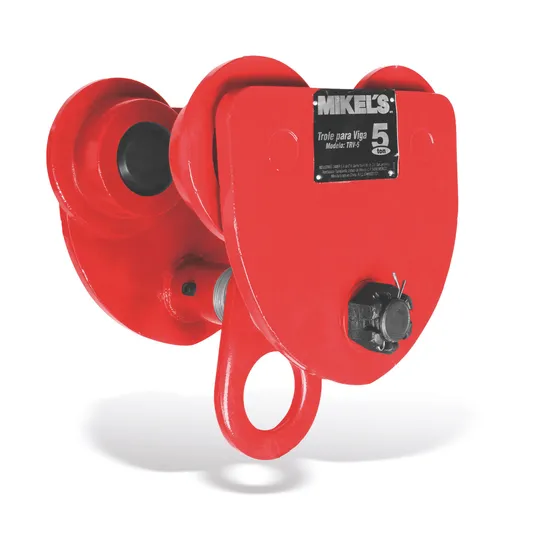Trole Para Viga, Ancho Ajustable (5 Ton) Mikels