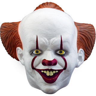 Mascara Payaso Asesino It 2 Pennywise Esohalloween Blanco Payaso Mascara Payaso Asesino It 2 Pennywise Esohalloween Blanco Payaso