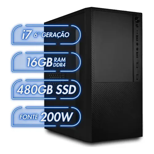 Computador I3, 8gb, Ssd 240gb, Windows 11 Pro | Goldentec 240 Gb 8
