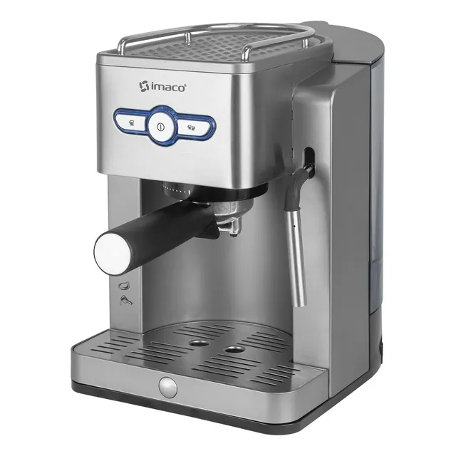 Cafetera Expreso Imaco De 19 Bares Iecm192t - Acero. Color Gris