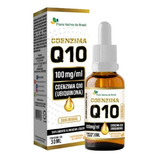 Coenzima Q10 (100mg/ml) 30ml (sabor Laranja)