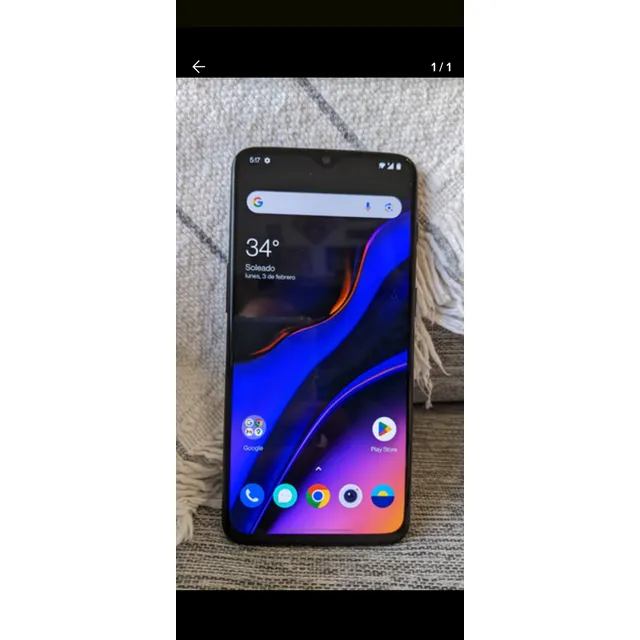 Oneplus 6t 128/ 8 Gb Gama Alta Muy Cuidado Negro