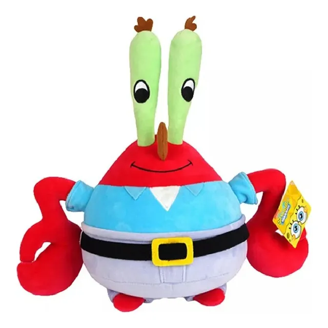 Boneco Pelucia Mr Siriguejo Sr Siriguejo Turma Bob Esponja