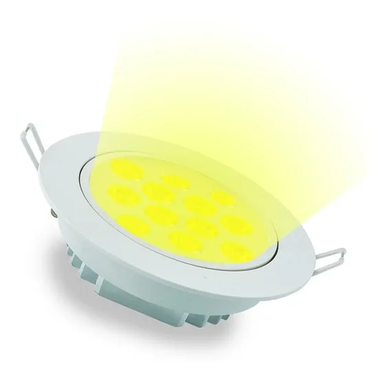 Bala Panel Ojo De Buey Multiled 9w Blanco Luz Calida 