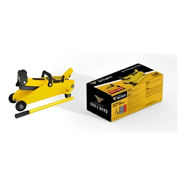 Gato Hidráulico De Patín Security 1.5 Toneladas  Sc-st-1-st