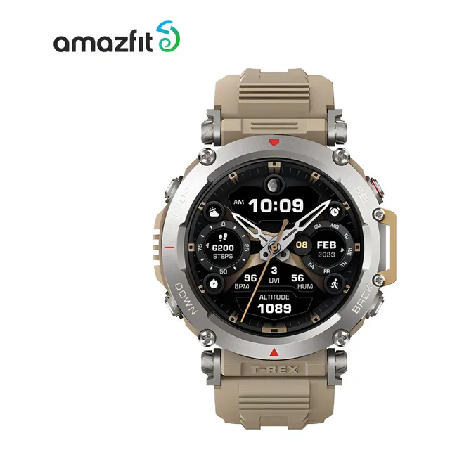 Relógio inteligente Amazfit T-rex Ultra Sahara