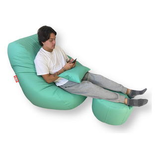Chillin' Bag Combo 3 En 1 - Puff Pera, Descansapies Y Cojin. Chillin' Bag Combo 3 En 1 - Puff Pera, Descansapies Y Cojin.