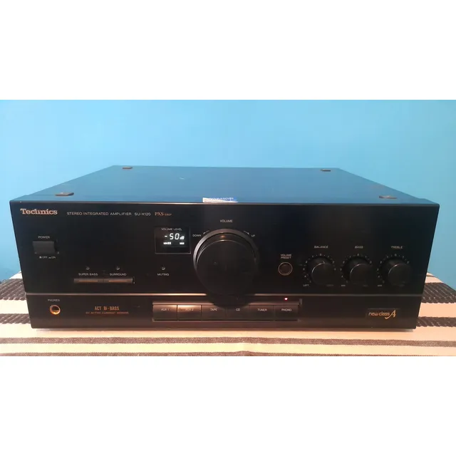 Amplificador Technics Su-x120-impecable Negro 40 W