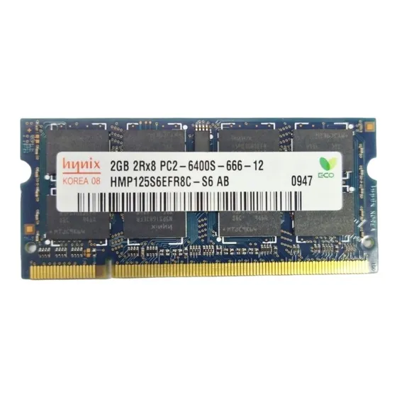 Memoria Ram Laptop Pc2 Ddr2 2gb 6400s 800mhz Marcas Variadas