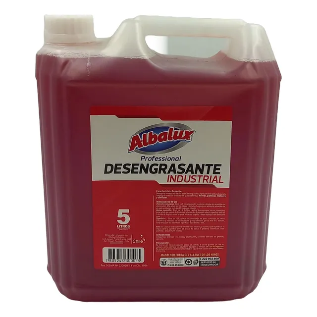 Desengrasante Profesional Industrial Albalux - Bidón 5 L