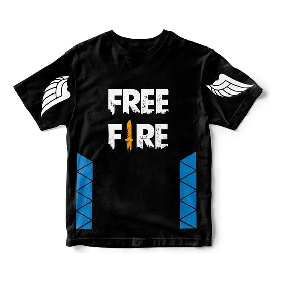 Franela De Free Fire Angelical