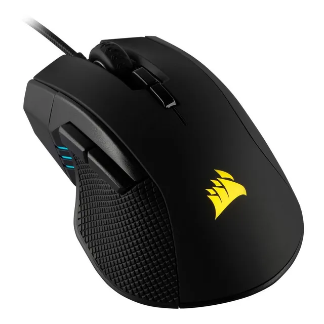 Mouse gamer de juego Corsair Ironclaw negro