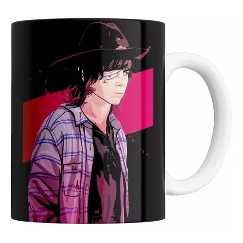 Taza Cerámica The Walking Dead- Carl Grimes (varios Modelos)