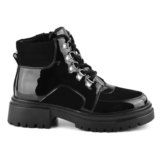Bota Casual Amara Taco Bajo Korium Para Mujer