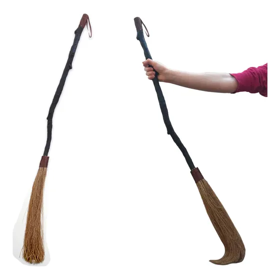 Party Store - Escoba Voladora Bruja 116cm- Cotillon Hallowen