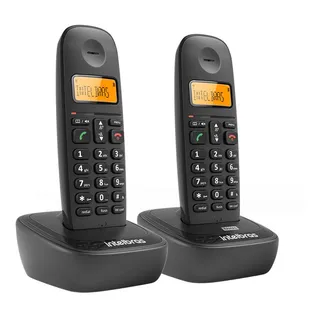 Telefone Sem Fio Ts 2512 Digital Com Ramal Adicional Preto Intelbras Telefone Sem Fio Ts 2512 Digital Com Ramal Adicional Preto Intelbras