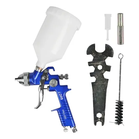Pistola de Pintura Profissional HVLP 600ml 1.4mm PDR Pro-550