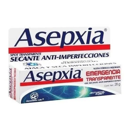 Gel Secante Asepxia Emergencia Spot Transparente 28g
