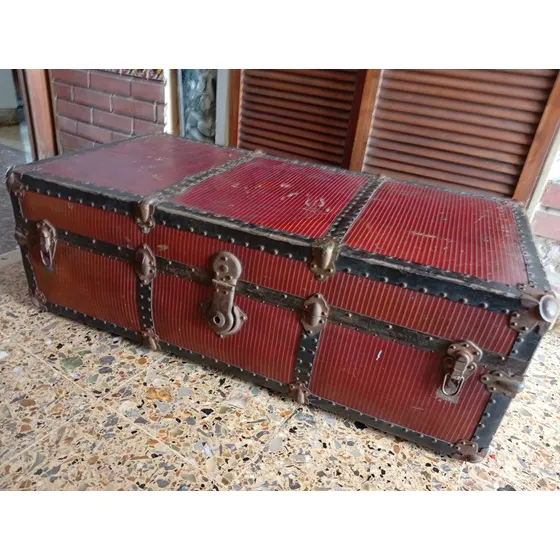 Baúl Antiguo Original Reliquia 1m X50cm