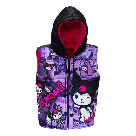 Chaleco Acolchado De Kuromi