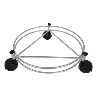 Suporte Botijão De Gás Ou Vaso C/rodinhas Ultra Forte Suporte Botijão De Gás Ou Vaso C/rodinhas Ultra Forte