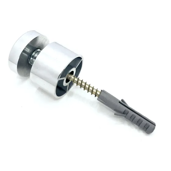 4 Prolongador De Alumínio 25mm X 15mm C/bucha E Parafuso