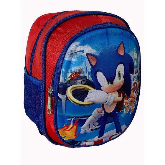 Morral Mochila Maleta Kinder Pequeño Sonic