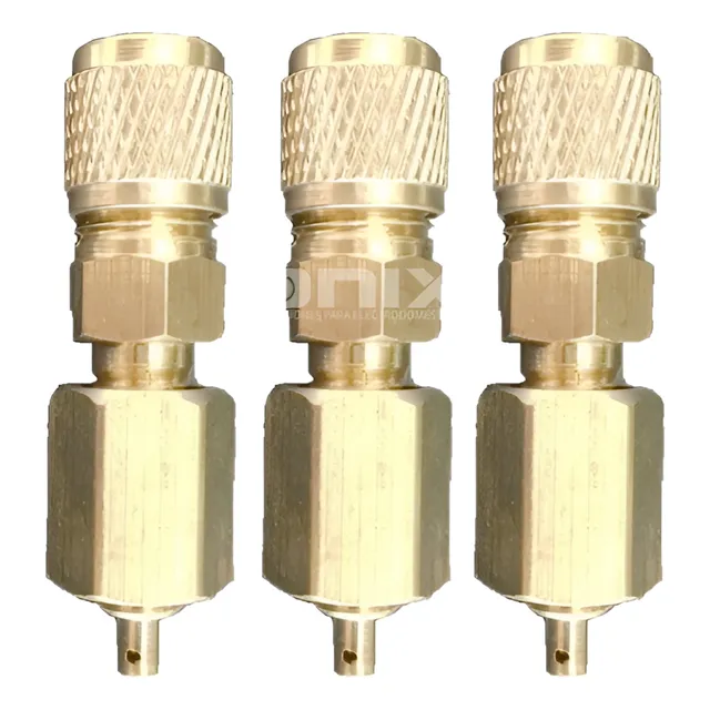 3 Valvula Universal Lata De Gas Refrigerante R22 R134 R600