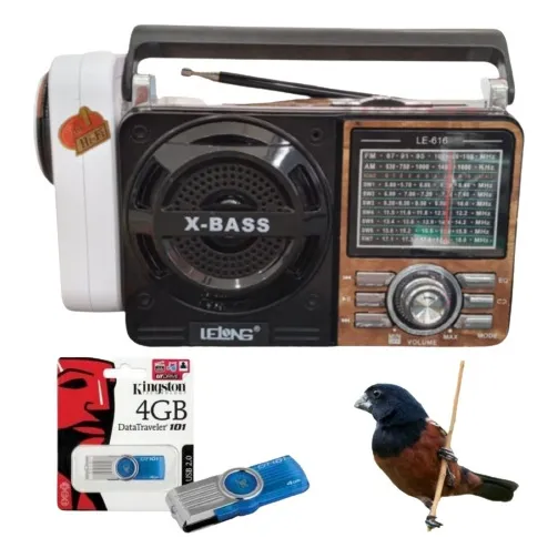 Aparelho Para Encartar Canto Em Curió E Outro Pássaros 127/220v
