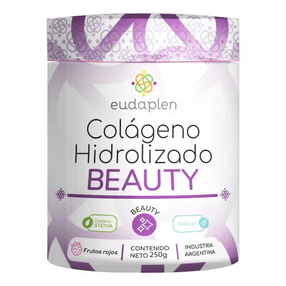 Eudaplen Colágeno Hidrolizado Beauty Suplemento 250g 6c