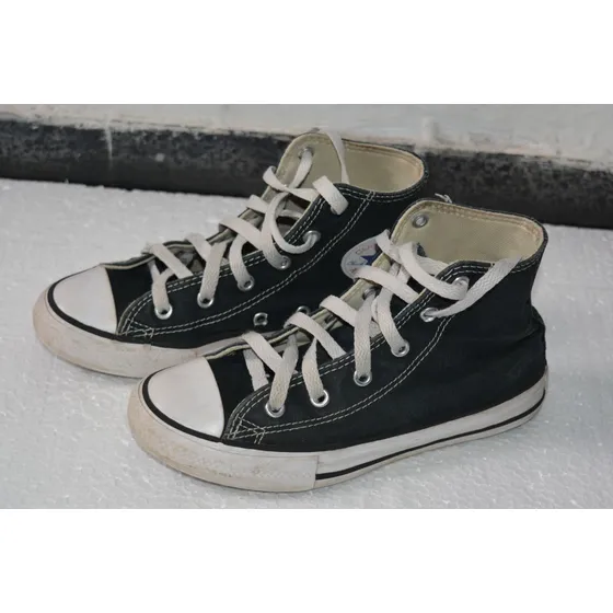 Championes Botas Niña Converse 1,5 Us Eur 33 Negras