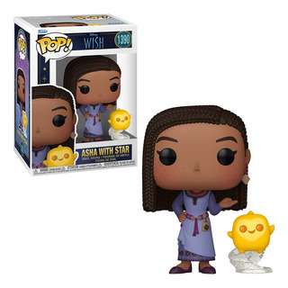 Funko Pop Asha With Star 1390 Wish O Poder Do Desejo Disney Funko Pop Asha With Star 1390 Wish O Poder Do Desejo Disney