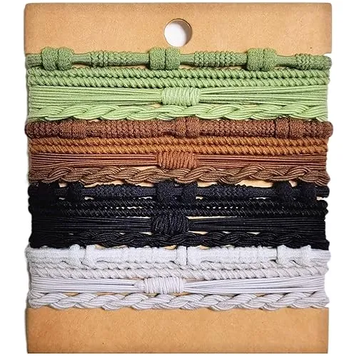 Volnova Boho Hair Ties Pulseras Para Mujer 16 Piezas Zxyfg